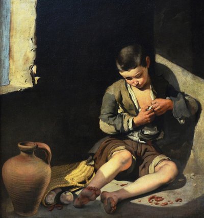The Young Beggar by Bartolomé Esteban Murillo